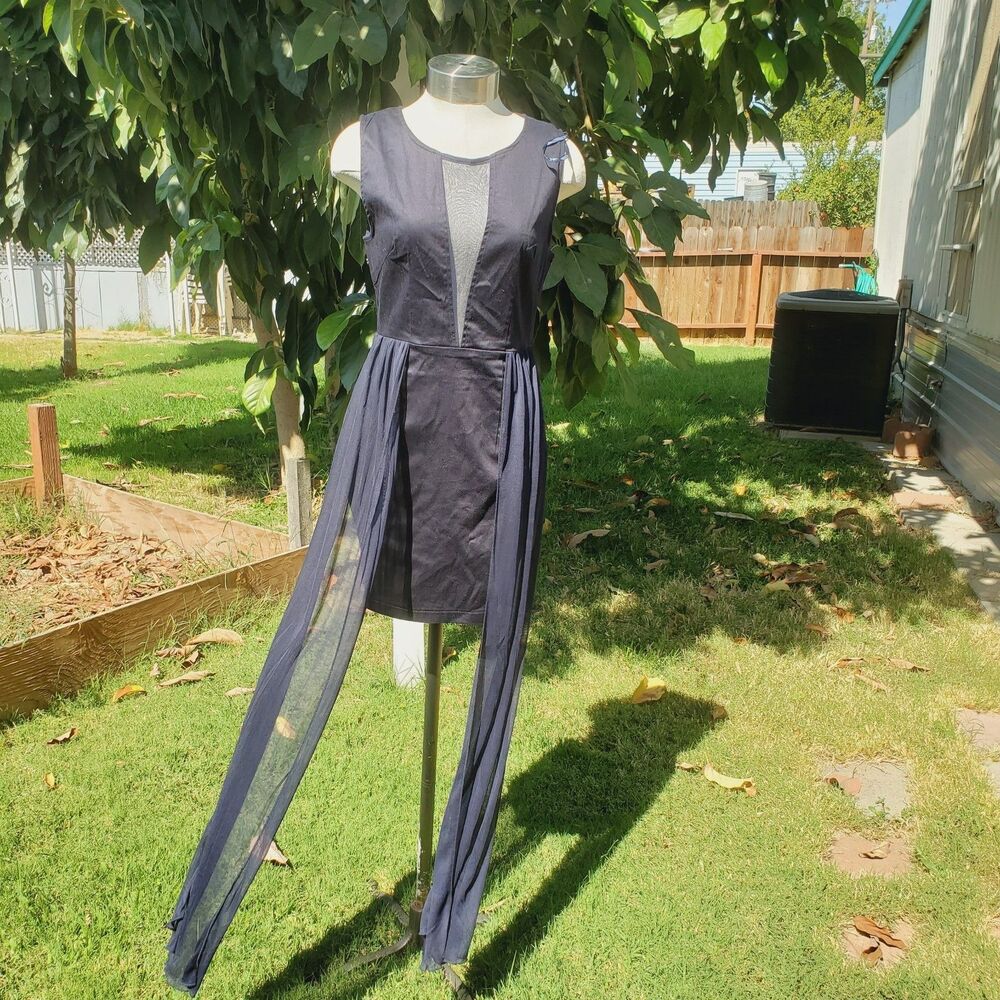 AX Paris Navy Blue Short Dress Size 8